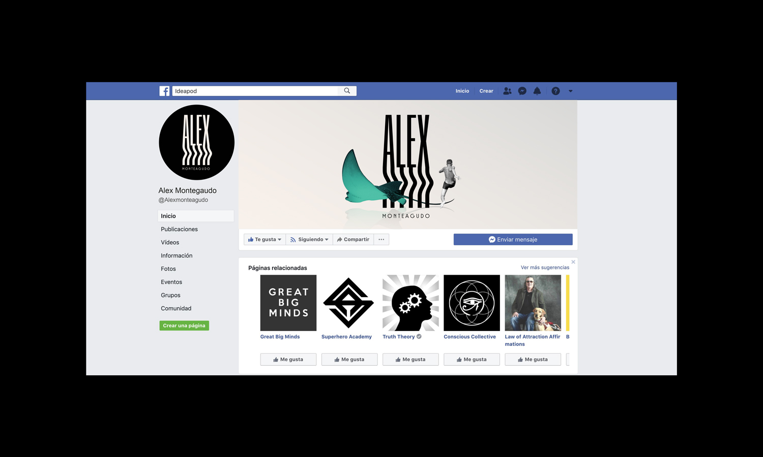redes sociales facebook para cantante de Vigo